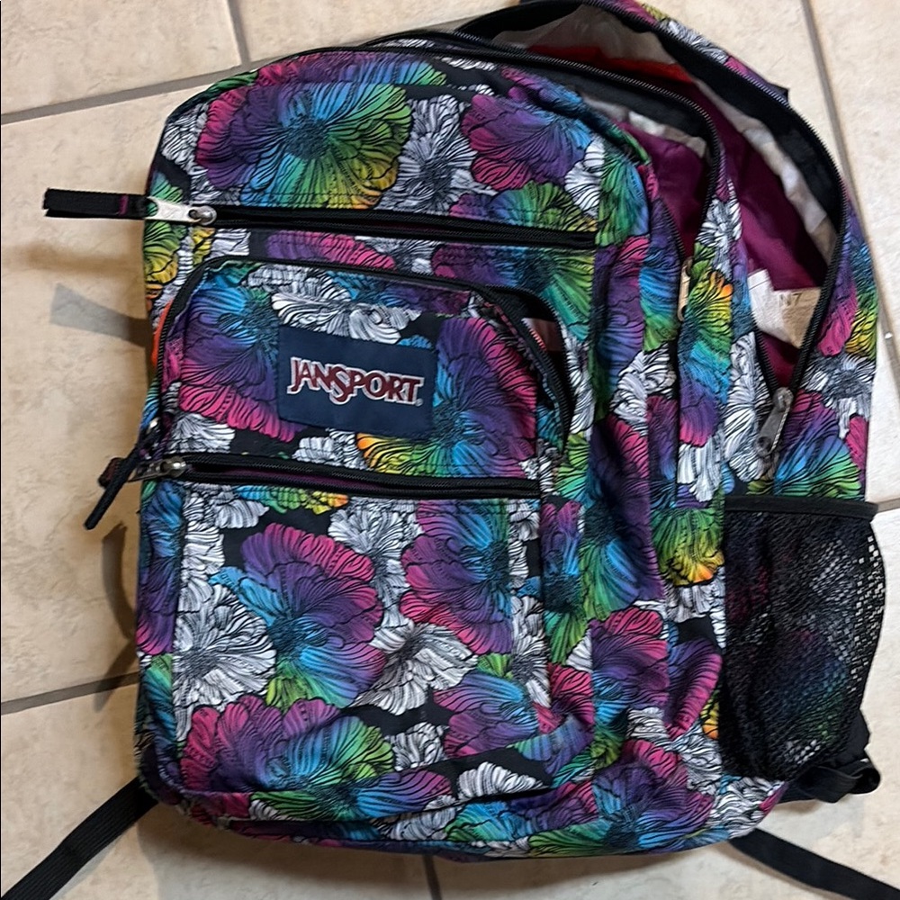 Jansport Floral Backpack